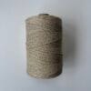 Offwhite with Double Golden Zari 2mm Twisted