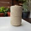 Offwhite with Double Golden Zari 2mm Twisted