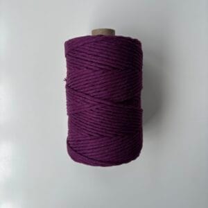 Plum Purple 3mm Single Ply