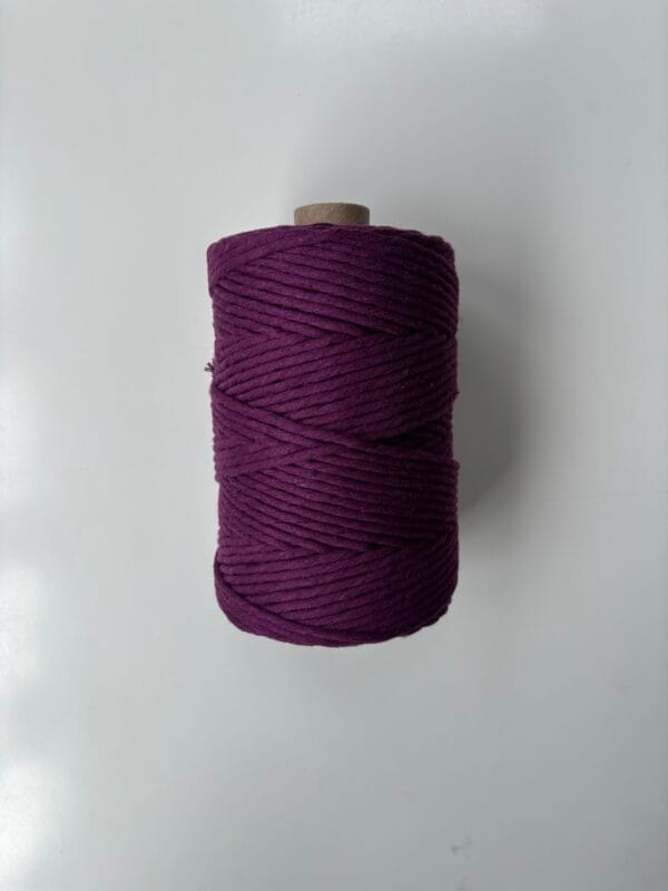 Plum Purple 3mm Single Ply