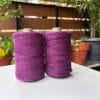 Plum Purple 4mm Twisted Ply